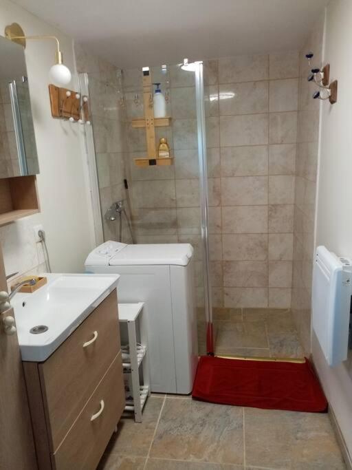 Chalet Pour Deux Personnes Saint-Pierre-du-Lorouër Extérieur photo